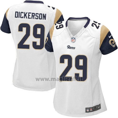 Maglia NFL Game Donna Los Angeles Rams Dickerson Bianco
